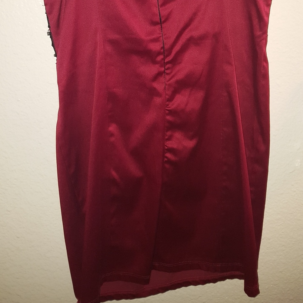 Red Short Prom Dress - Picture 5 of 8